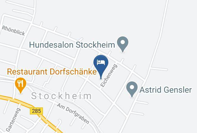 Rhon Grabfeld - Ferienwohung Beck Maps