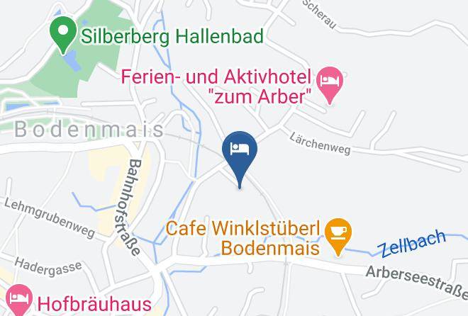 Regen - Ferienwohungen Diana Maps