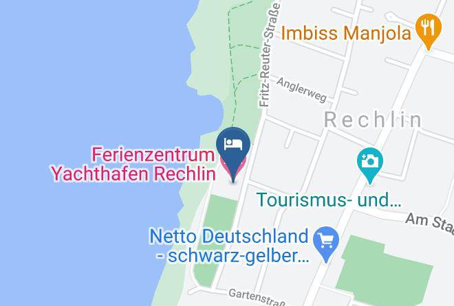 Mecklenburgische Seenplatte - Ferienzentrum Yachthafen Rechlin Gmbh Maps