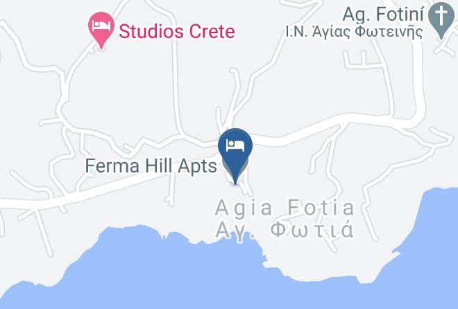 Lasithi - Ferma Hill Apts Maps