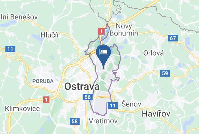 Ostrava - Fermata Penzion Maps