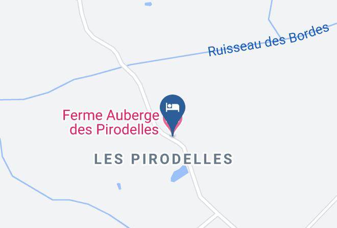 Cher - Ferme Auberge Des Pirodelles Maps