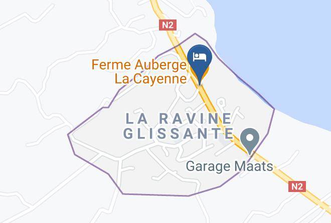 Sainte Rose - Ferme Auberge La Cayenne Maps