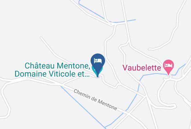 Var - Ferme Auberge Restaurant Du Chateau Mentone Var Maps
