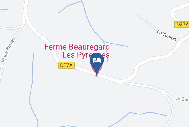 Ariege - Ferme Beauregard Les Pyrenees Maps