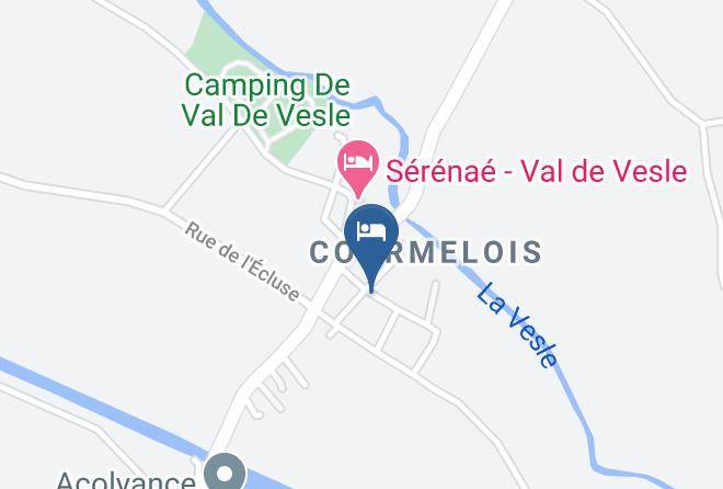 Marne - Ferme Chambres D'hotes Val De Vesle Maps