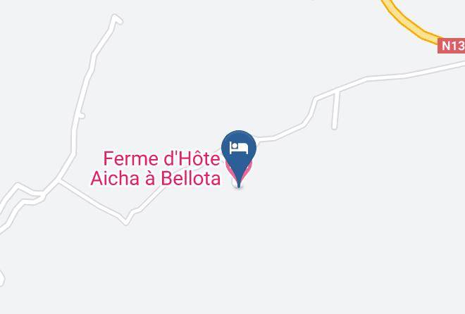 Tangier Tetouan - Ferme D'hote Aicha A Bellota Maps