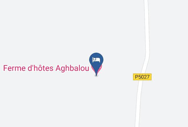 Fes Boulemane - Ferme D'hotes Aghbalou Maps