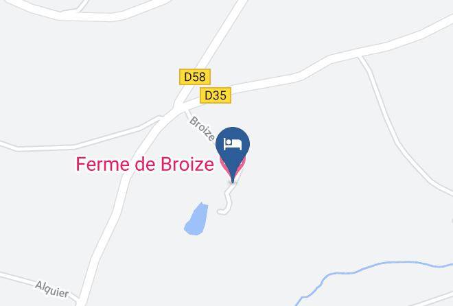 Cantal - Ferme De Broize Maps