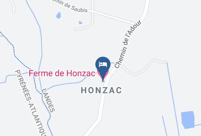 Landes - Ferme De Honzac Maps