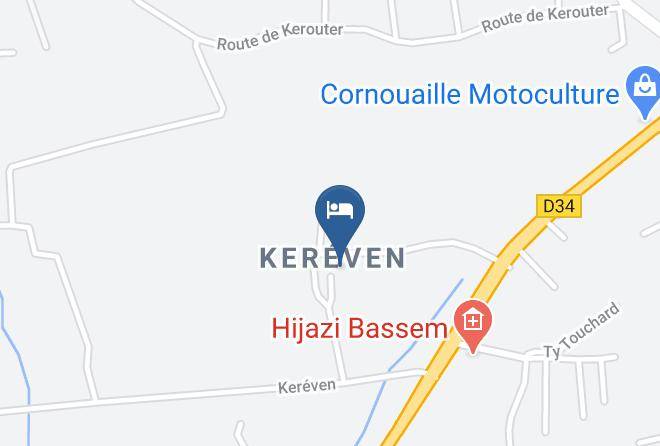 Finistere - Ferme De Kereven Maps