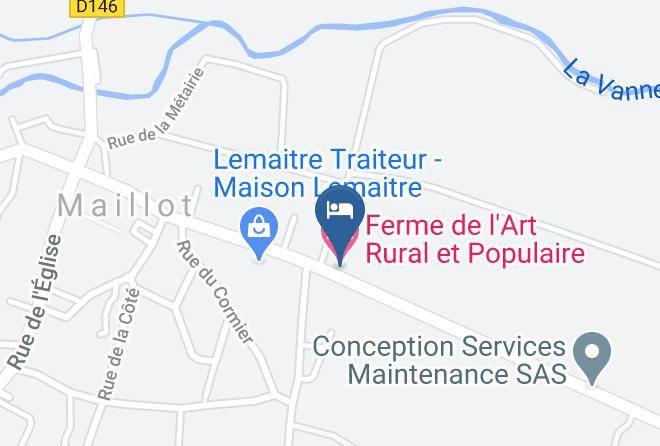 Yonne - Ferme De L'art Rural Et Populaire Maps
