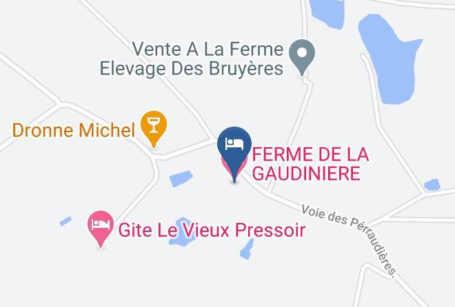 Loir Et Cher - Ferme De La Gaudiniere Maps
