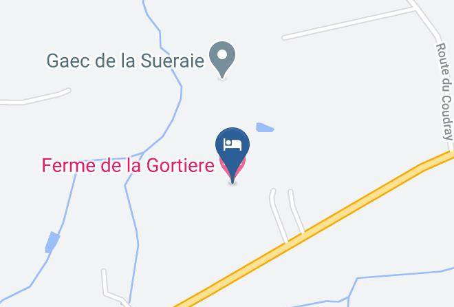 Manche - Ferme De La Gortiere Maps