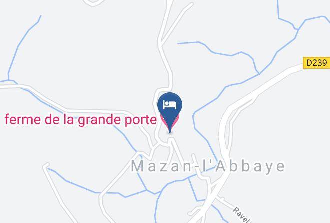 Ardeche - Ferme De La Grande Porte Maps