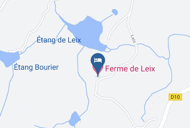 Correze - Ferme De Leix Maps