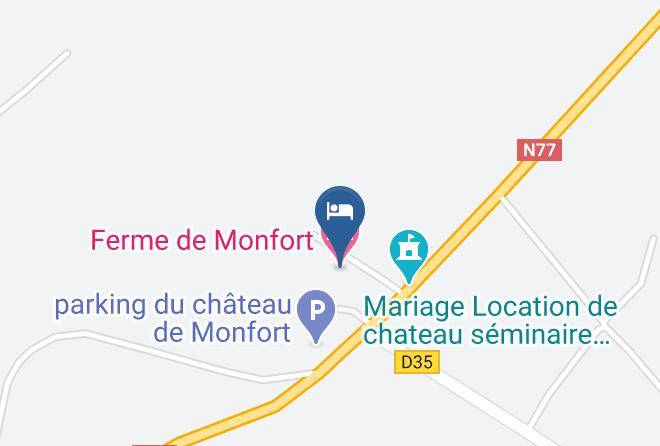 Yonne - Ferme De Monfort Maps