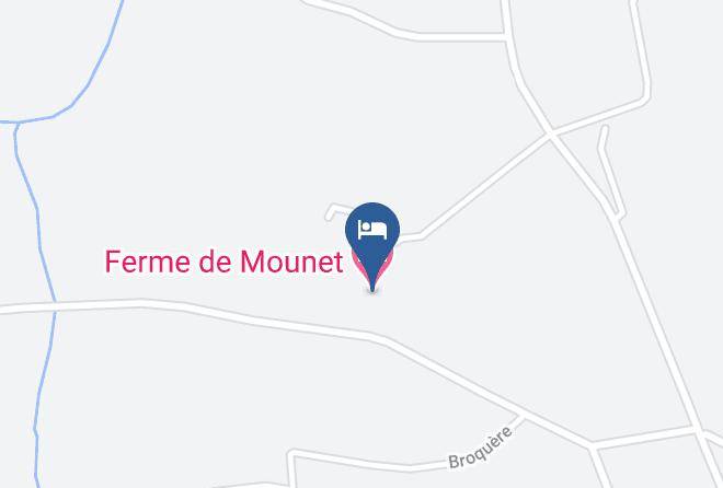 Ferme De Mounet Map