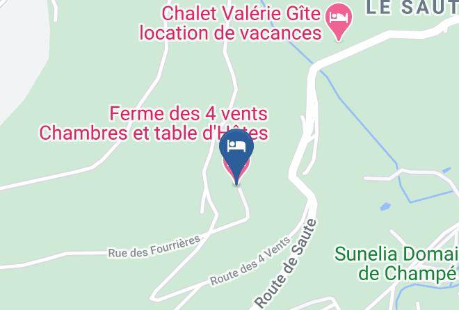 Vosges - Ferme Des 4 Vents Chambres Et Table D'hotes Maps