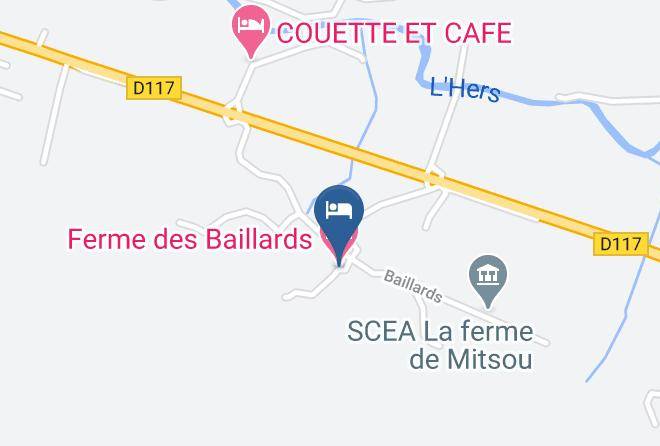 Ariege - Ferme Des Baillards Maps