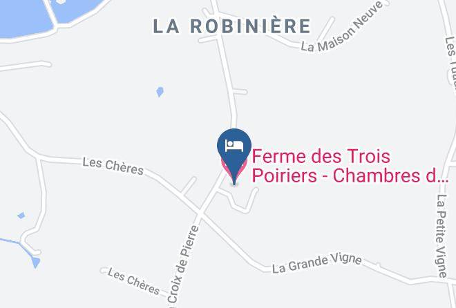 Sarthe - Ferme Des Trois Poiriers Chambres D'hote A Teloche Maps