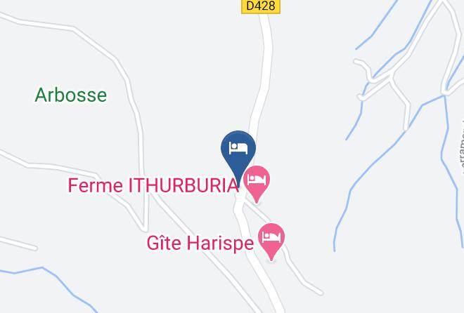 Pyrenees Atlantiques - Ferme Ithurburia Maps
