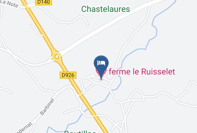 Cantal - Ferme Le Ruisselet Maps