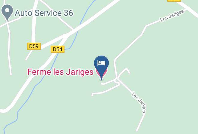 Indre - Ferme Les Jariges Maps