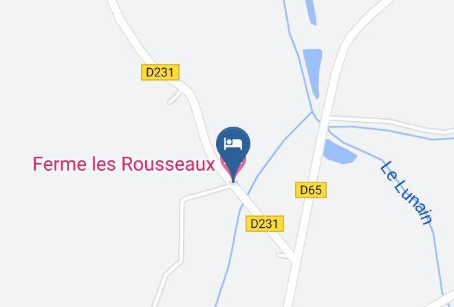 Ferme Les Rousseaux Map