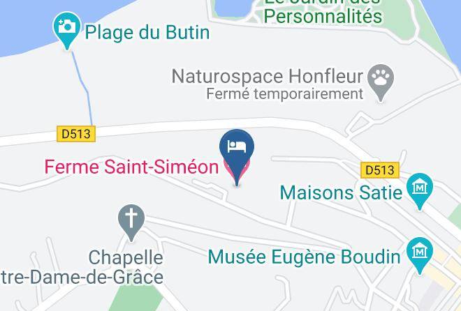 Calvados - Ferme Saint Simeon Maps