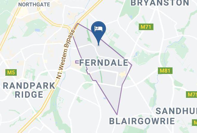 City Of Johannesburg - Fern Glen Suites Maps