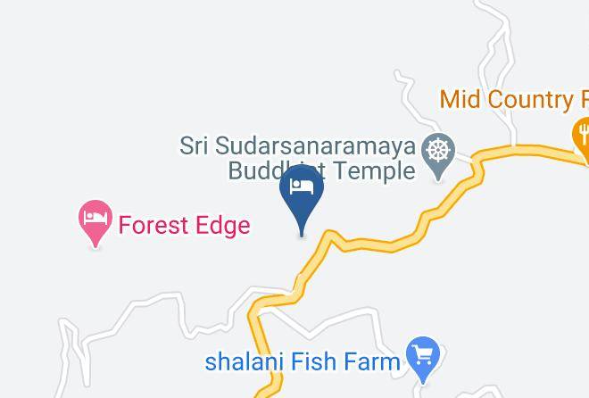 Kandy - Fern Hill Resorts Kitulgala Maps