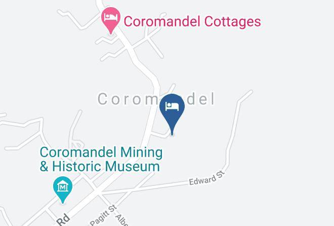 Thames Coromandel - Fern Lodge Maps