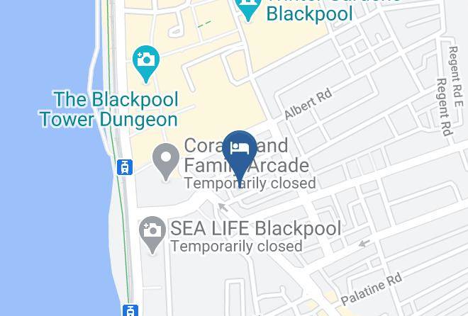 Blackpool - Ferndale Hotel Maps