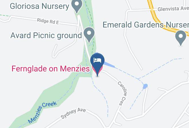 Cardinia - Fernglade On Menzies Maps