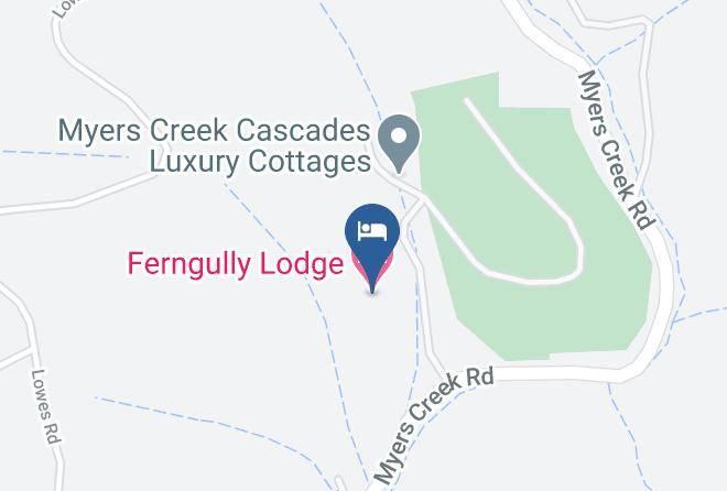 Yarra Ranges - Ferngully Lodge Maps