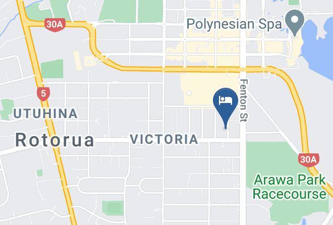 Rotorua - Fernleaf Motel Maps