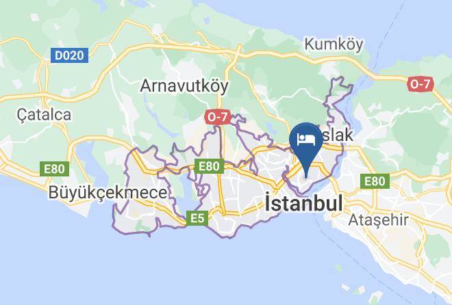 Feronya Hotel Map - Istanbul - Beyoglu