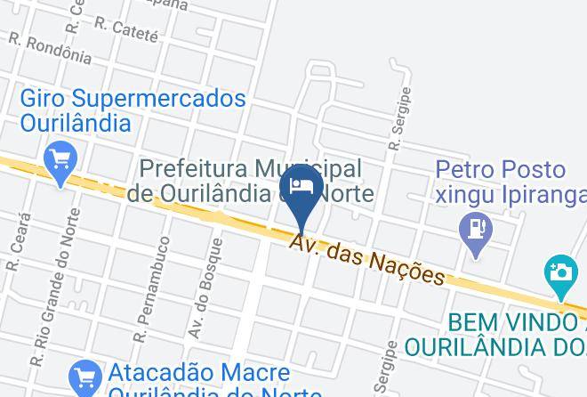 Ourilandia Do Norte - Ferraz Maia Hotel Maps