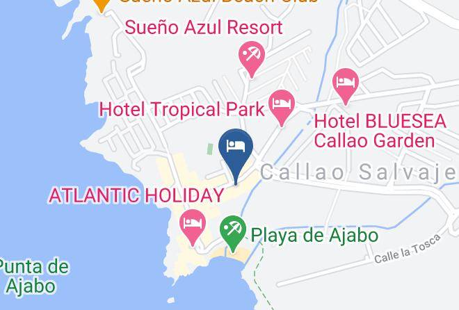 Santa Cruz De Tenerife - Ferreteria Callo Salvaje Maps