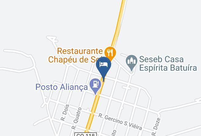 Sao Joao Da Alianca - Ferronato's Hotel Maps