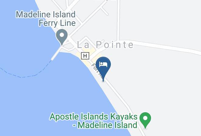 Ashland - Ferry Landing Suites On Madeline Island Maps