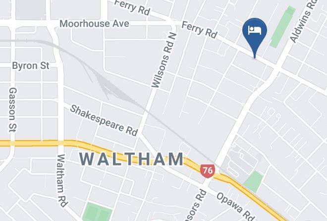 Christchurch - Ferry Motel Maps
