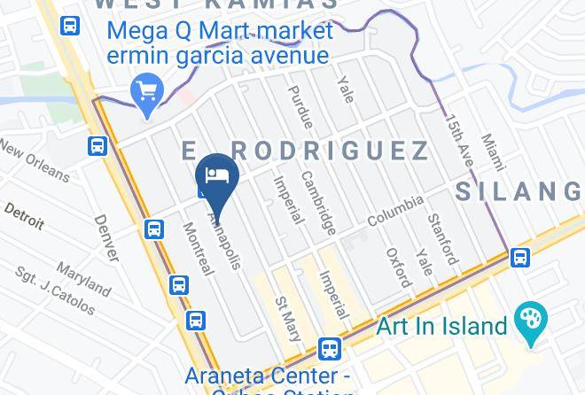 Metro Manila - Fersal Annapolis Hotel Maps