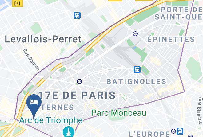 Paris - Hotel Fertel Maillot Paris Maps
