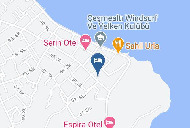 Urla - Ferush Hotel Maps
