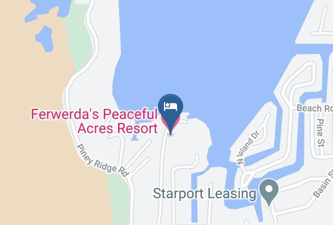Ferwerda's Peaceful Acres Resort Map