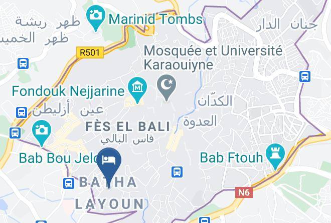 Fez - Riad Anata Maps