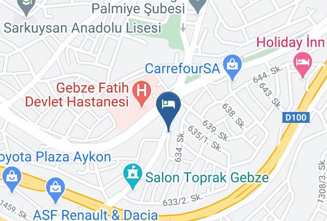 Gebze - Fesa Business Hotel Maps