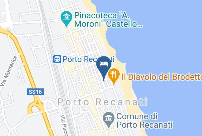 Macerata - Festina Lente B&b Maps